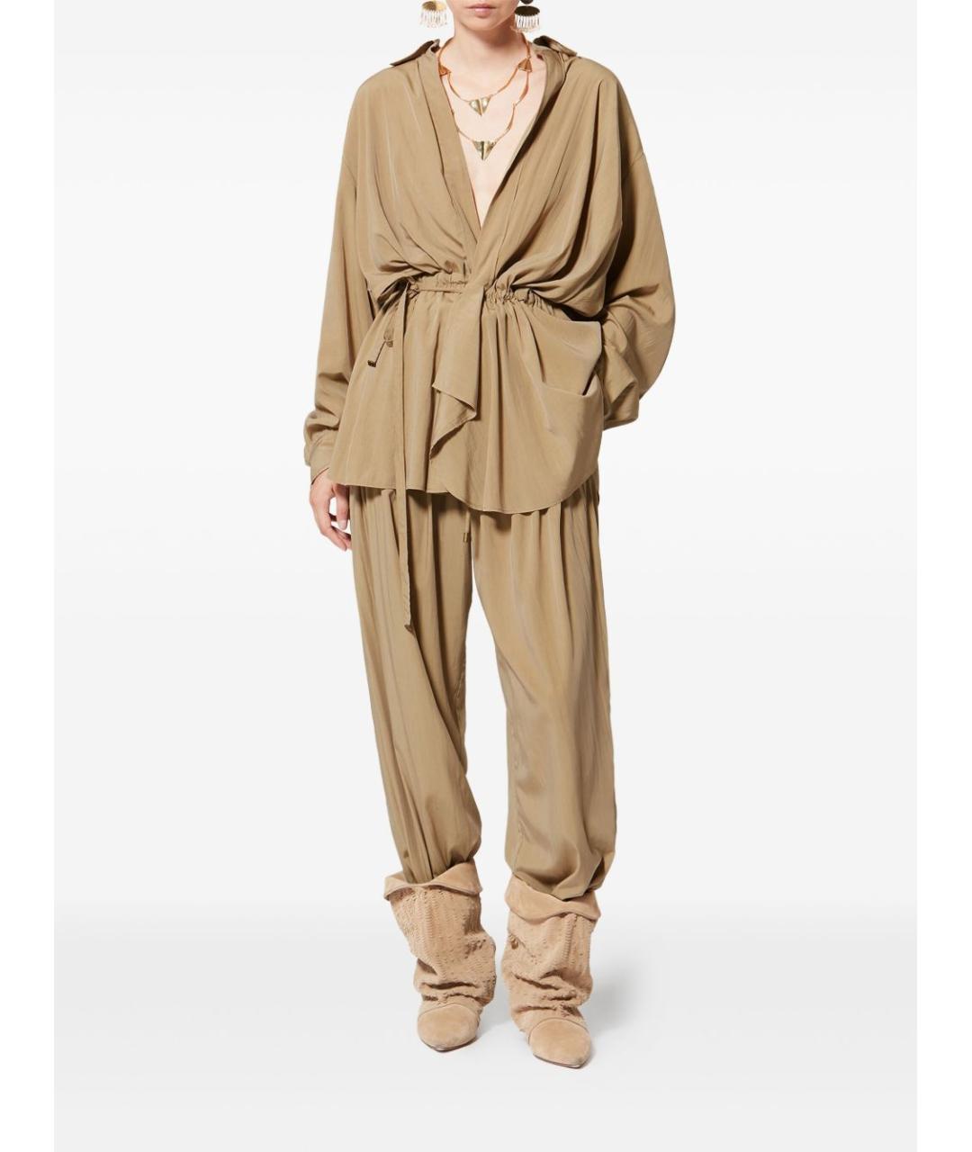 ISABEL MARANT Бежевая рубашка, фото 5