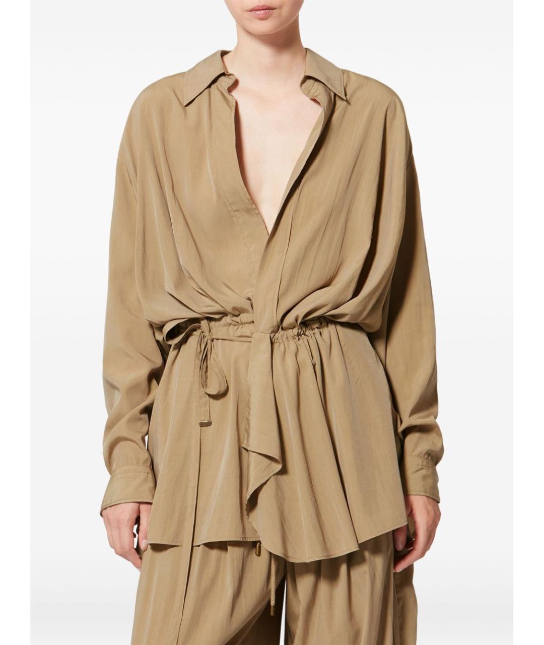 ISABEL MARANT Бежевая рубашка, фото 4