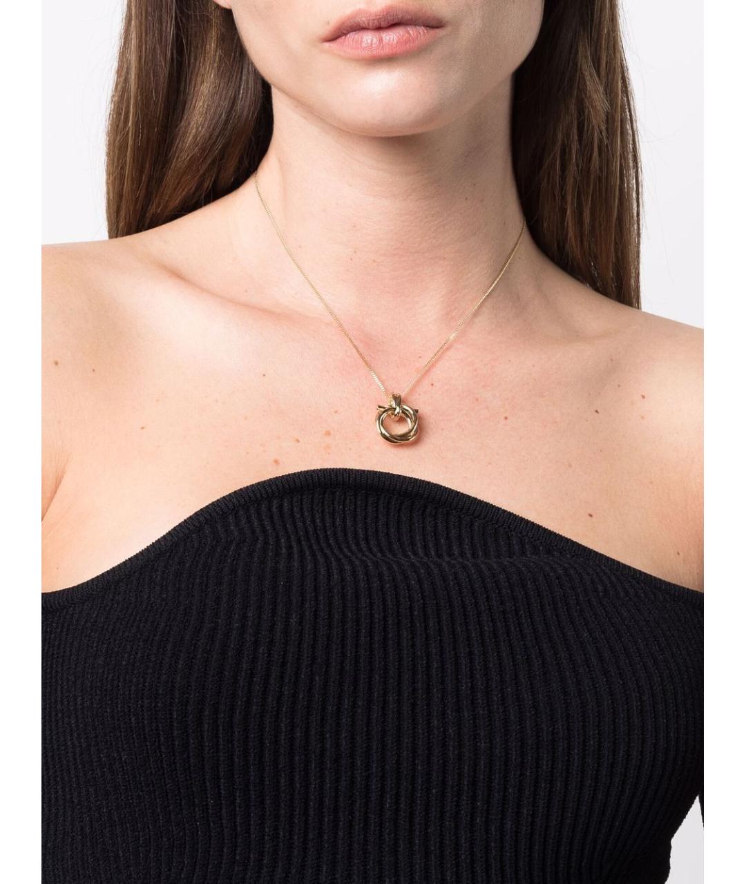 FERRAGAMO Золотая металлическая цепочка, фото 3