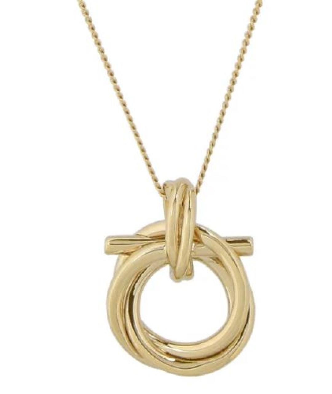 FERRAGAMO Золотая металлическая цепочка, фото 2