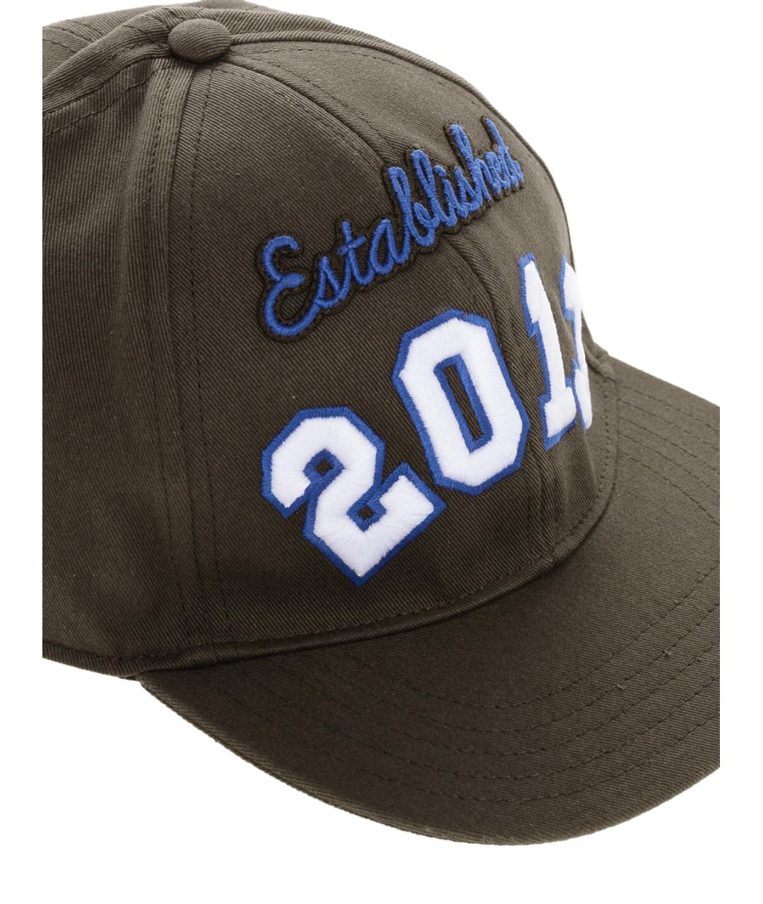 OFF-WHITE Коричневая хлопковая кепка/бейсболка, фото 3