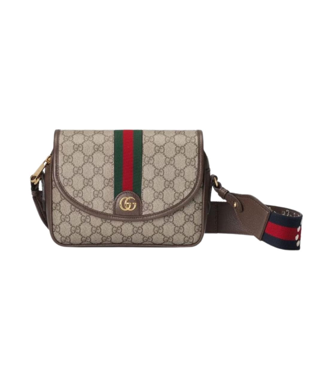 GUCCI Бежевая сумка через плечо, фото 2