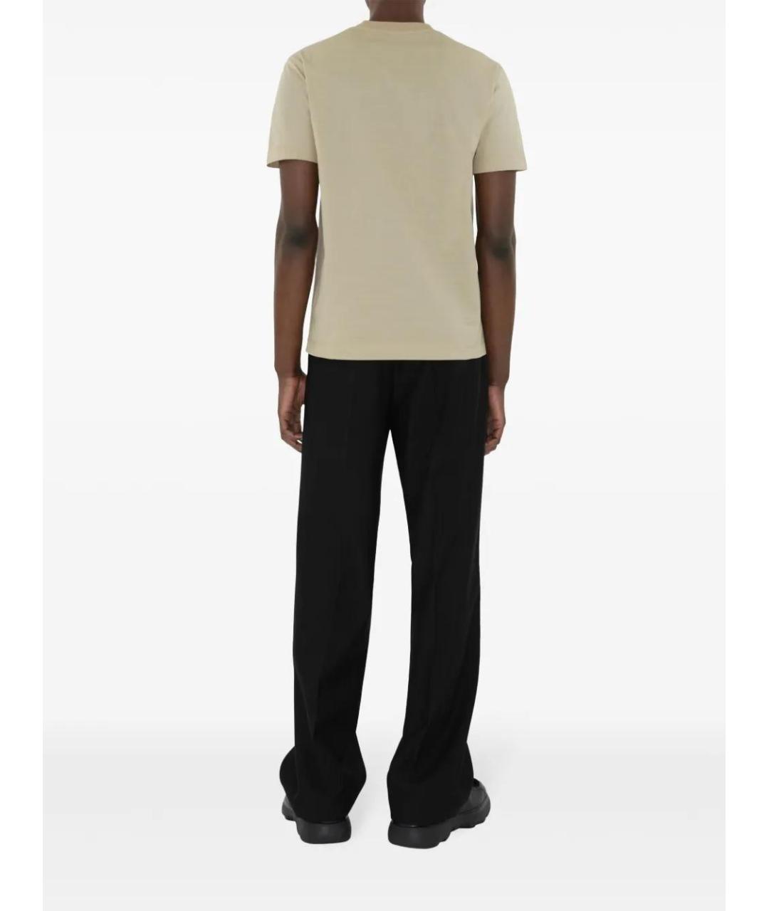 BURBERRY Хлопковая футболка, фото 4