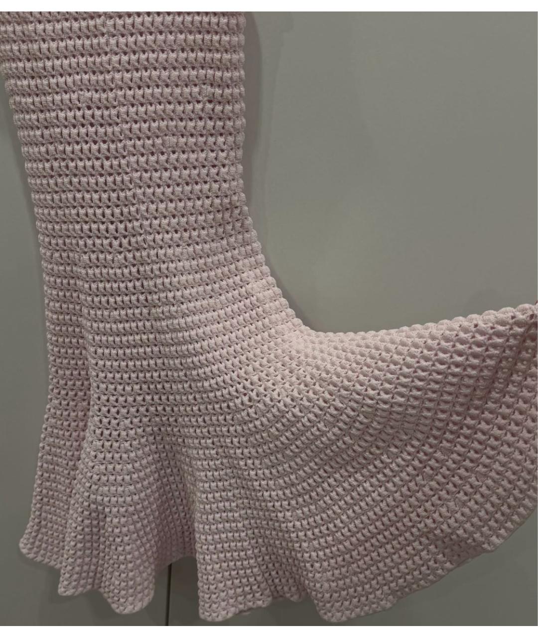 ALAIA Розовое повседневное платье, фото 4