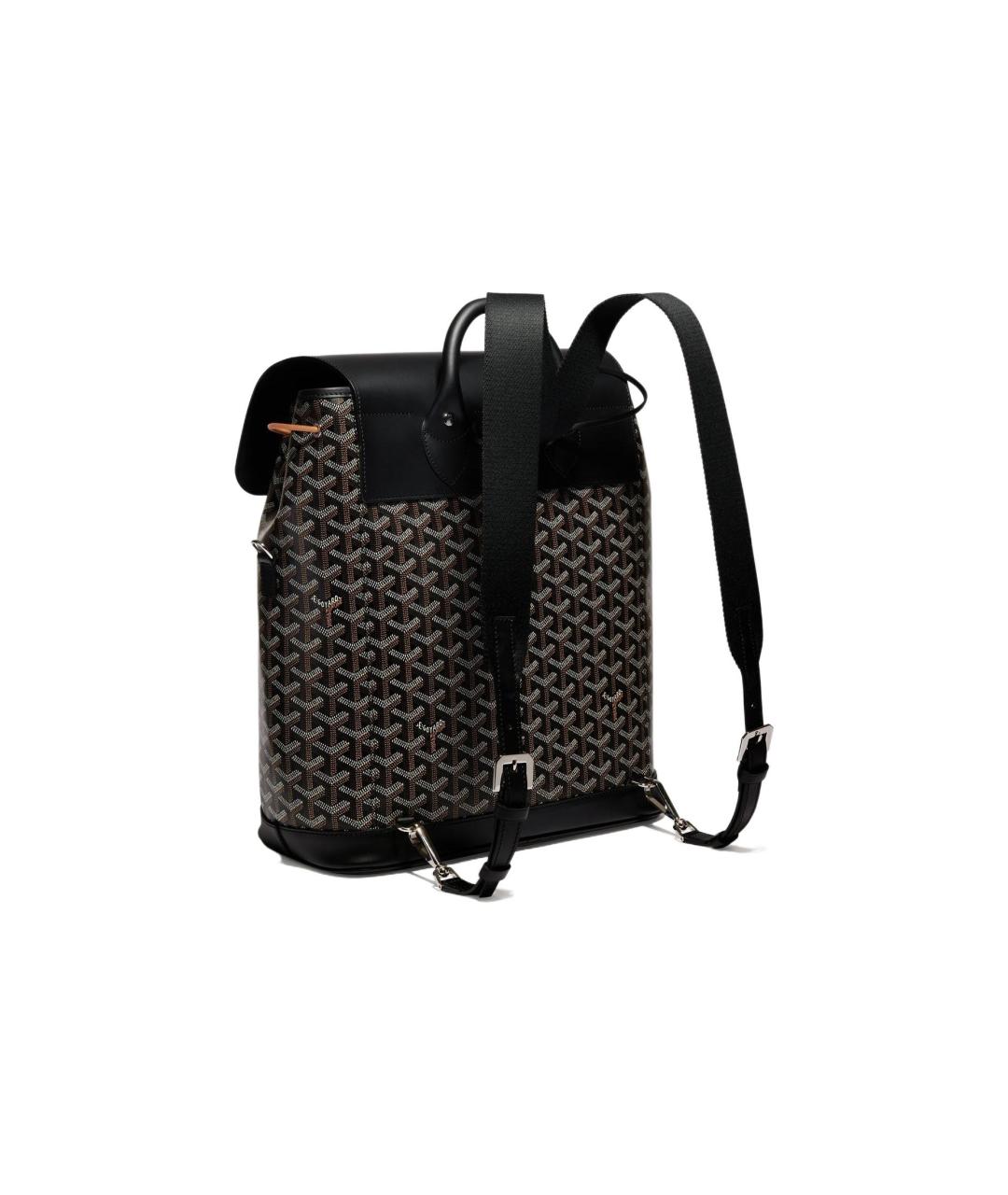 GOYARD Черный рюкзак, фото 5