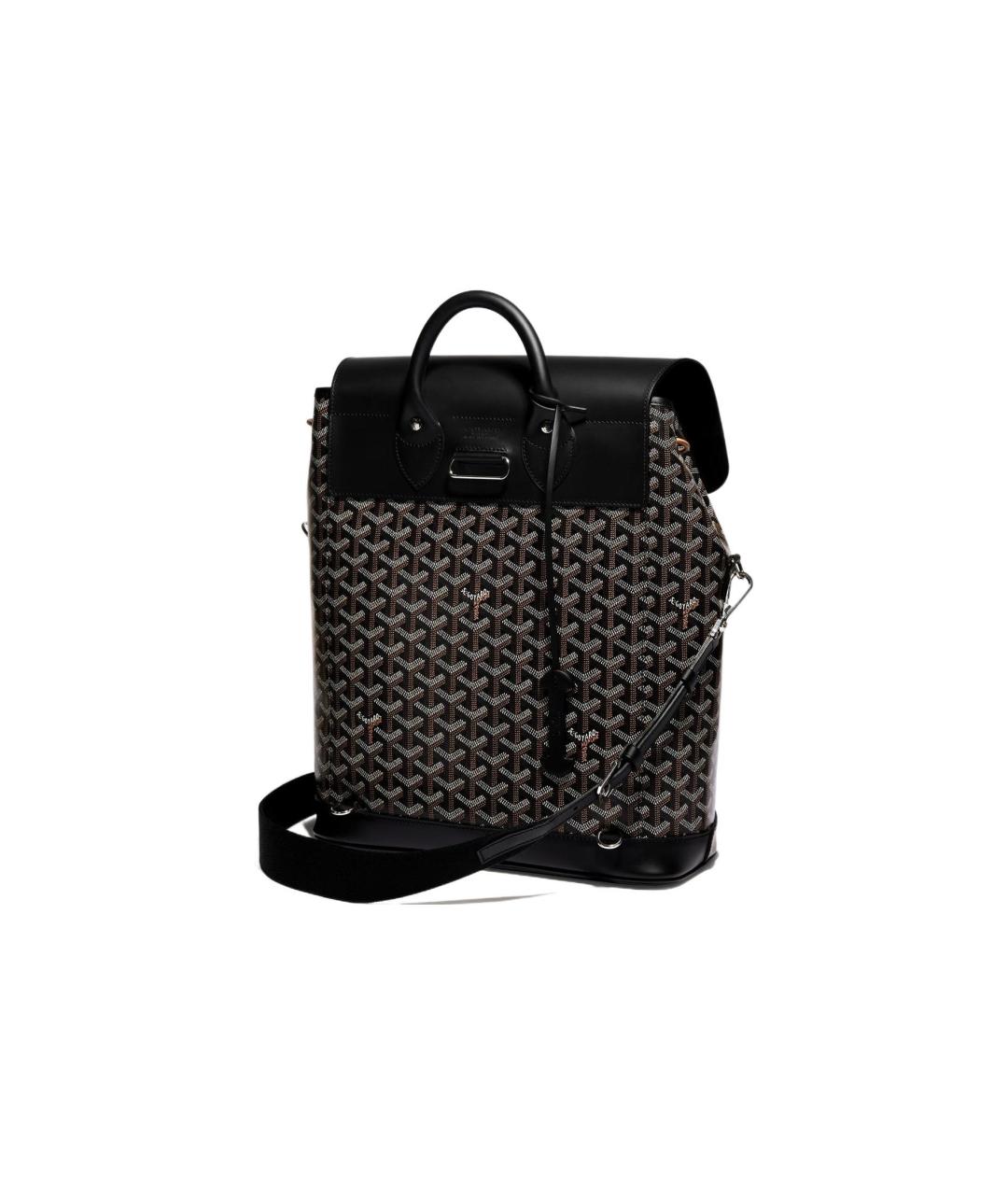 GOYARD Черный рюкзак, фото 2