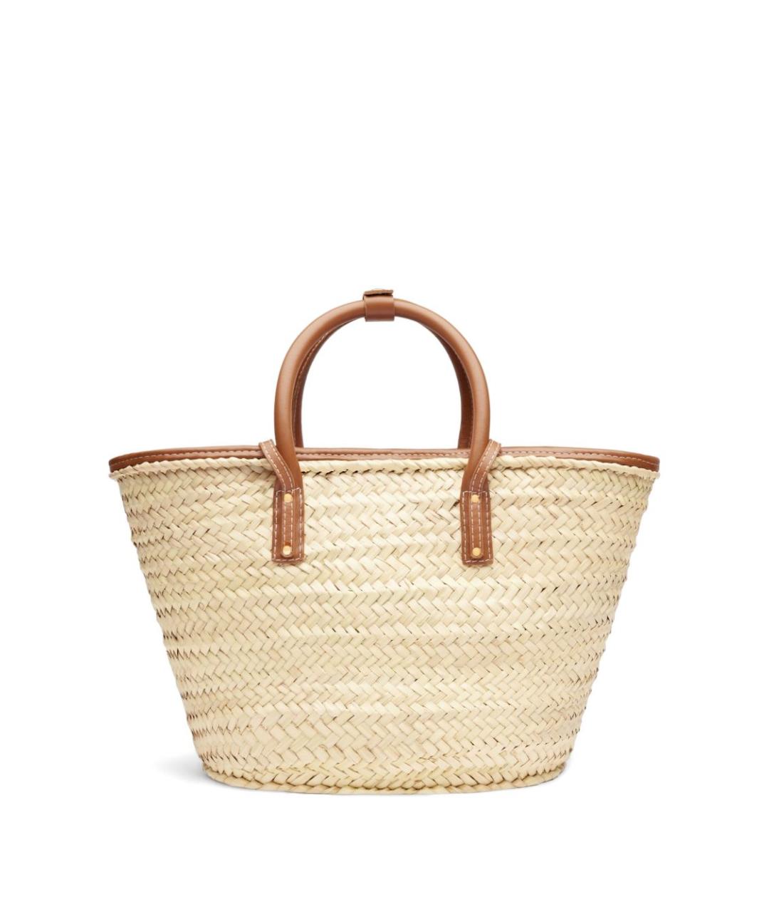 JACQUEMUS Пелетеная пляжная сумка, фото 4