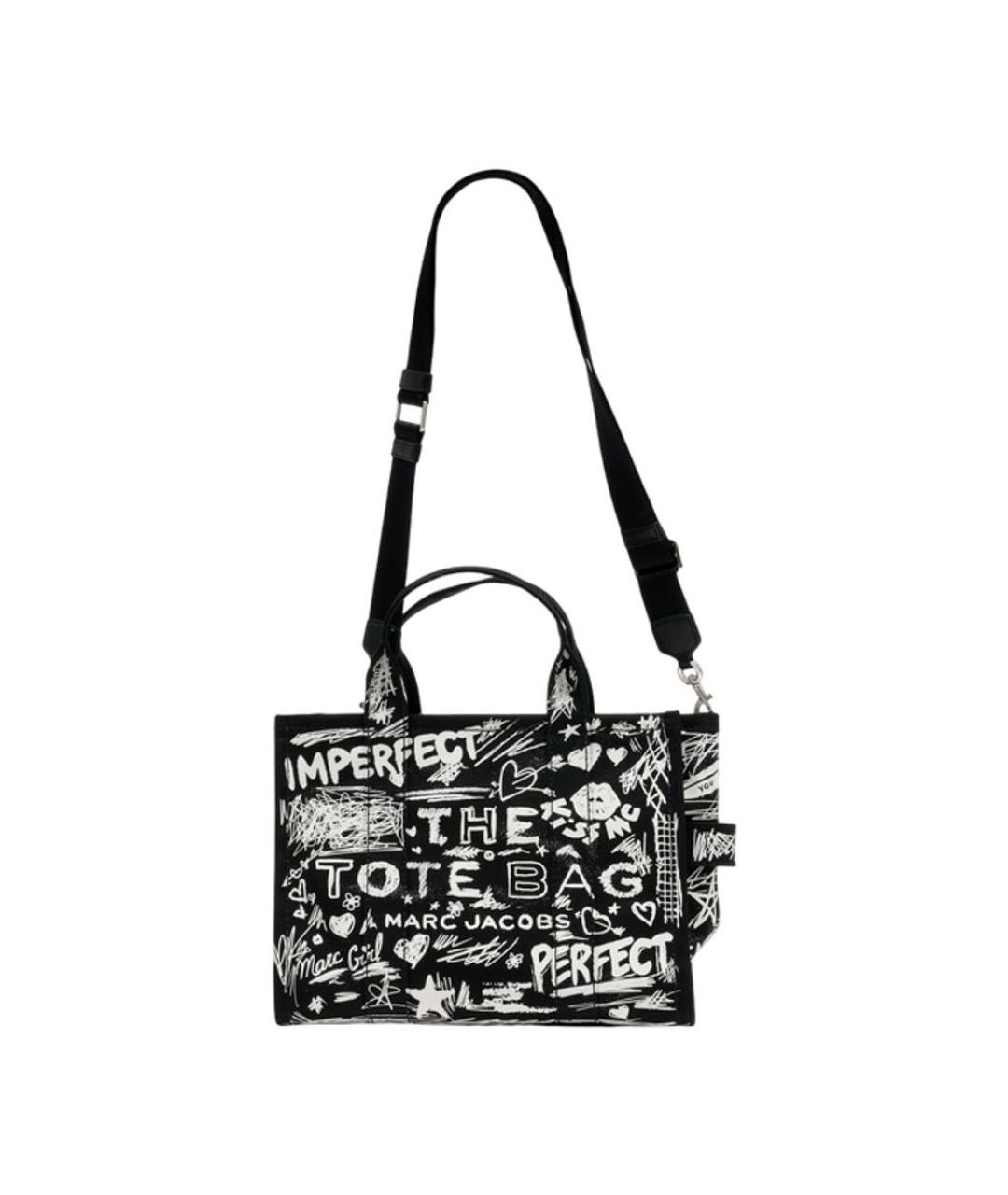 MARC JACOBS Черная хлопковая сумка тоут, фото 1