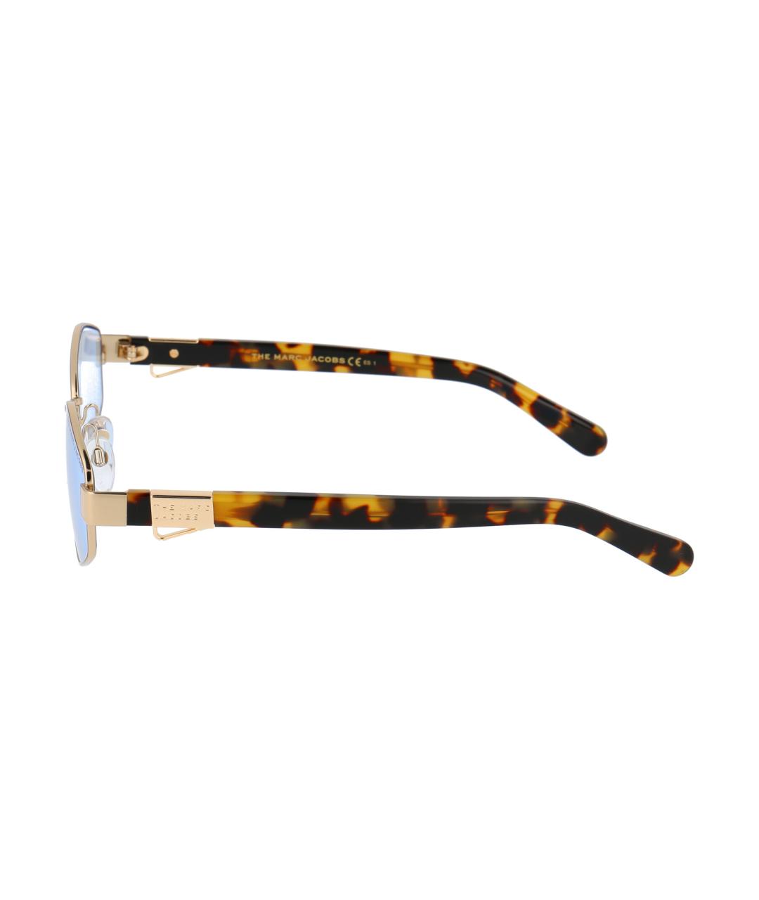 MARC JACOBS Золотые солнцезащитные очки, фото 3
