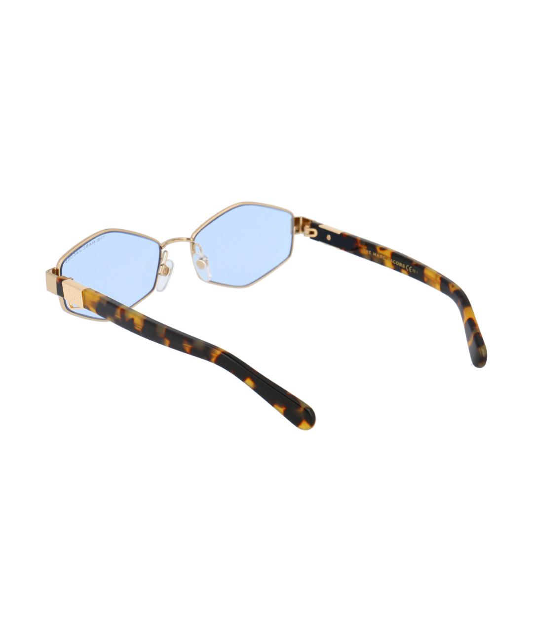 MARC JACOBS Золотые солнцезащитные очки, фото 4