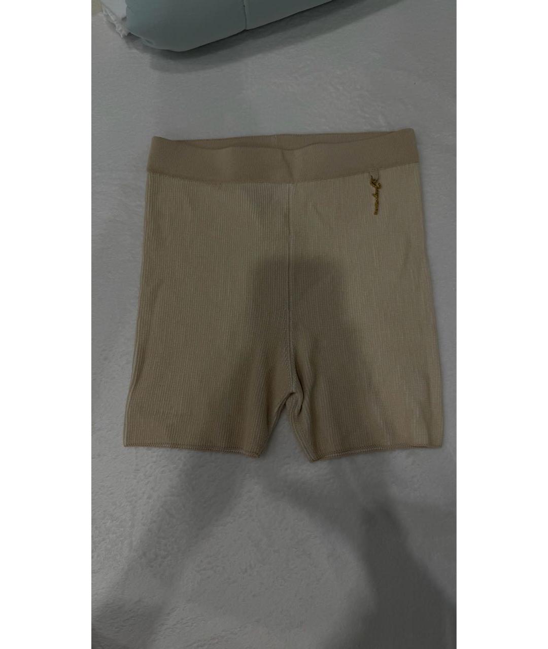 JACQUEMUS Бежевые шорты, фото 5