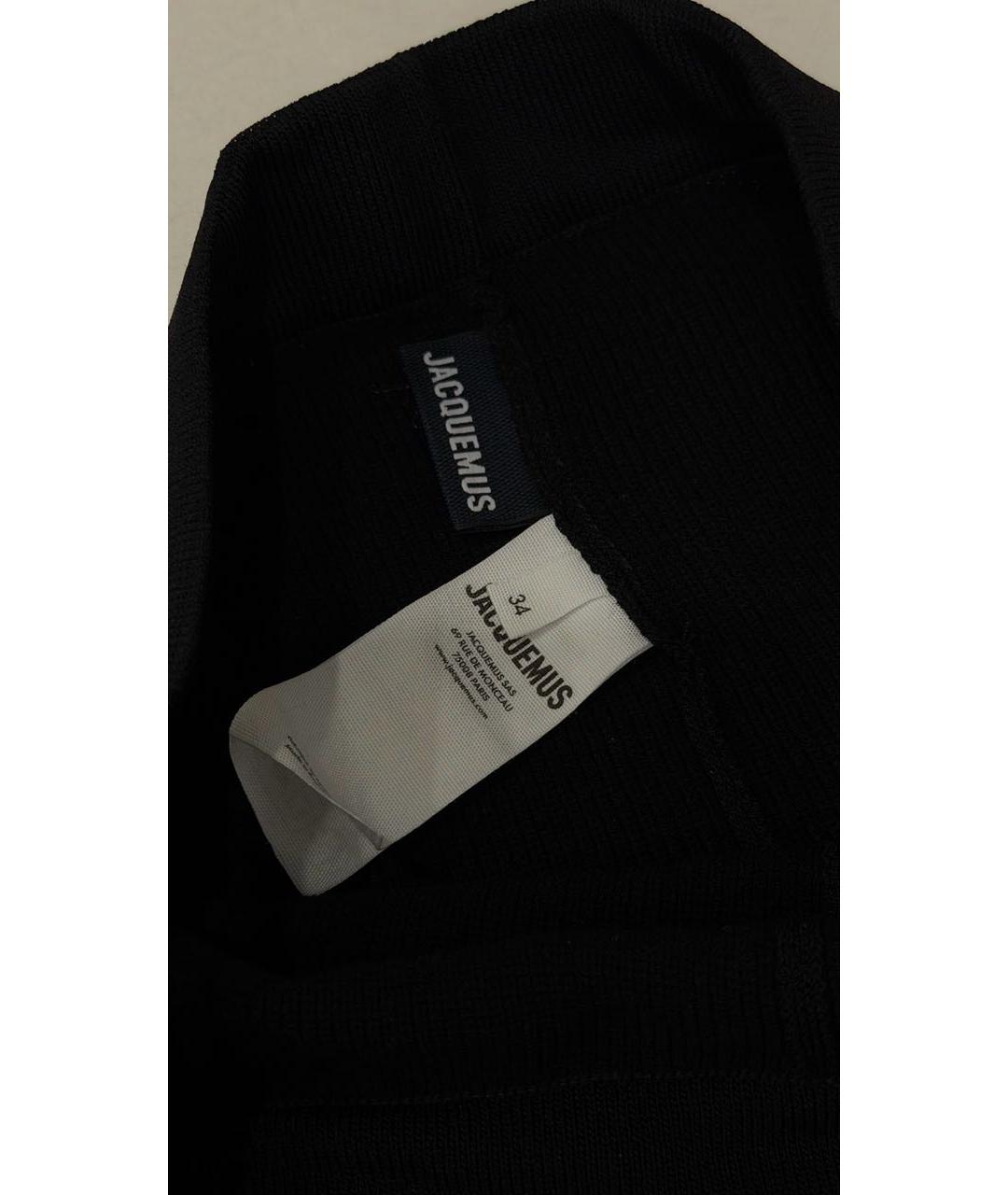 JACQUEMUS Черные шорты, фото 3