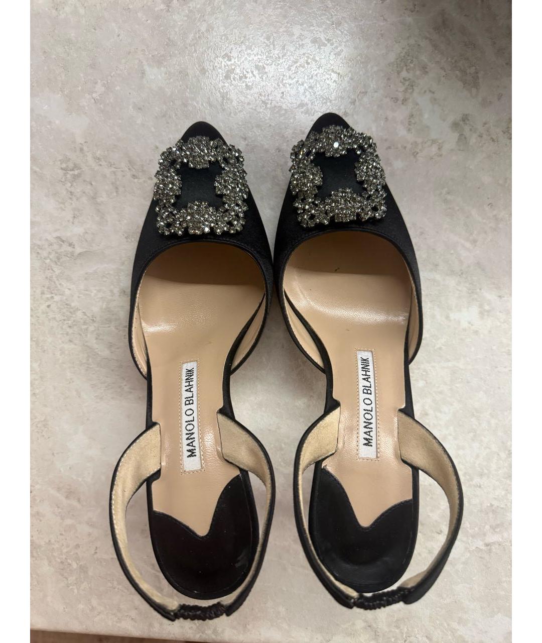 MANOLO BLAHNIK Черные туфли, фото 2