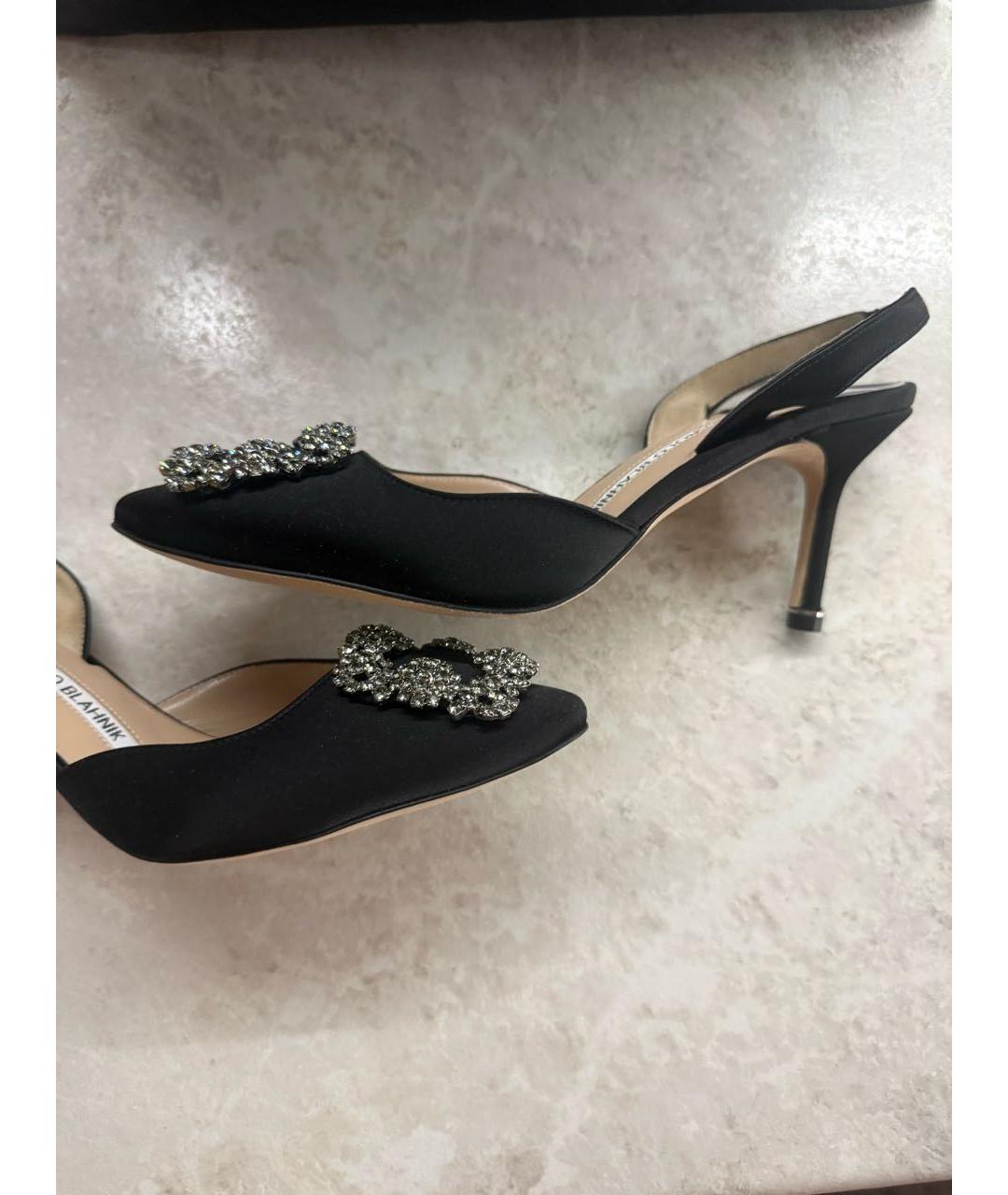 MANOLO BLAHNIK Черные туфли, фото 4