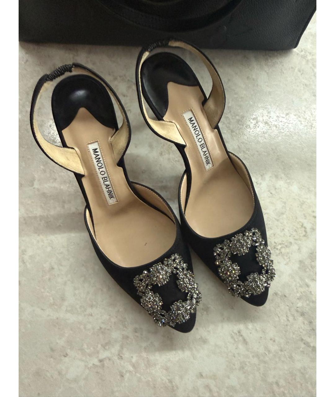 MANOLO BLAHNIK Черные туфли, фото 3