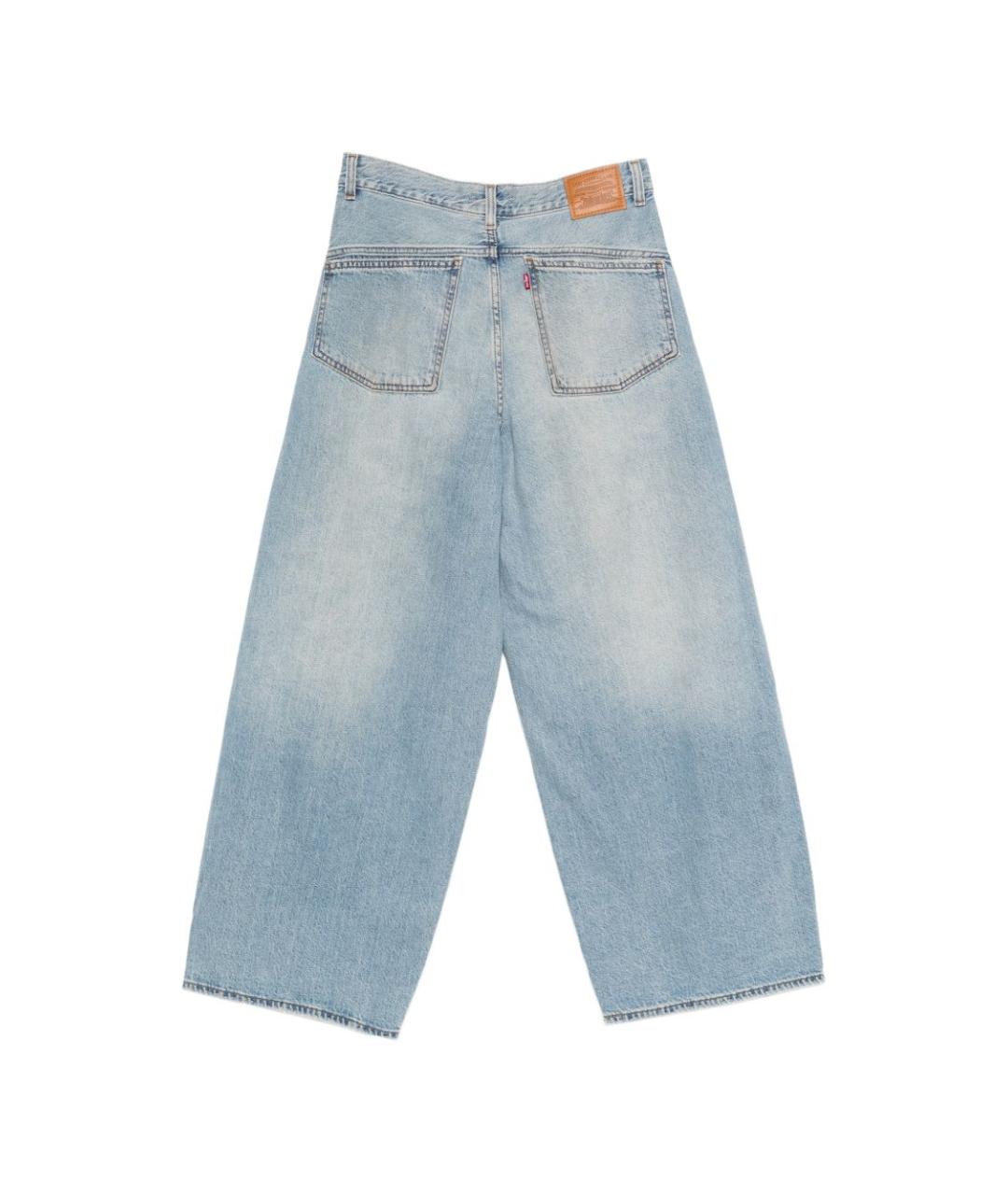 LEVI'S Синие прямые джинсы, фото 3