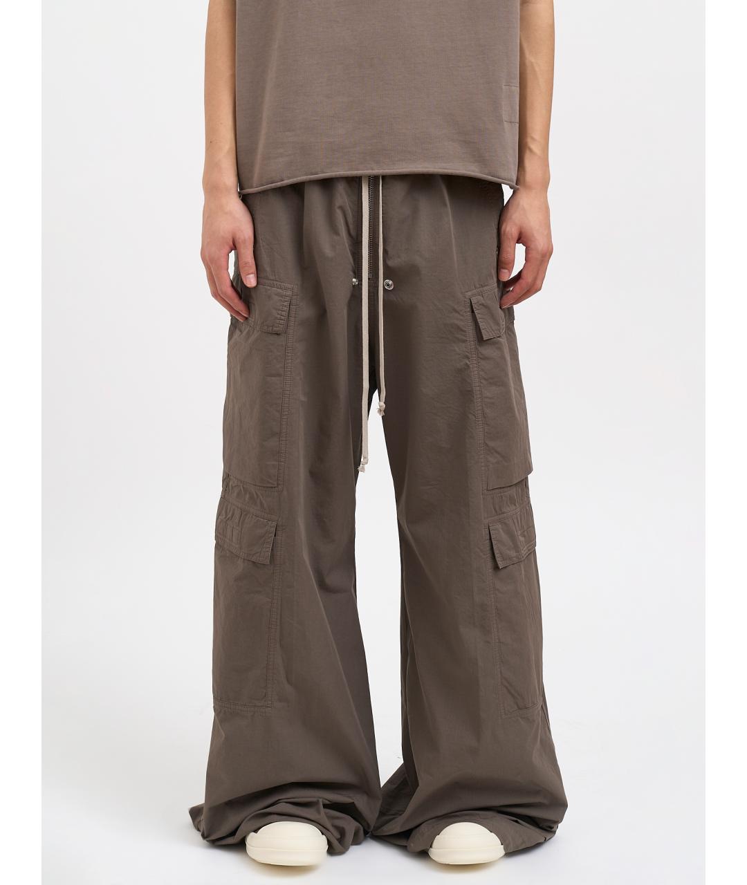 RICK OWENS DRKSHDW Хлопковые повседневные брюки, фото 2