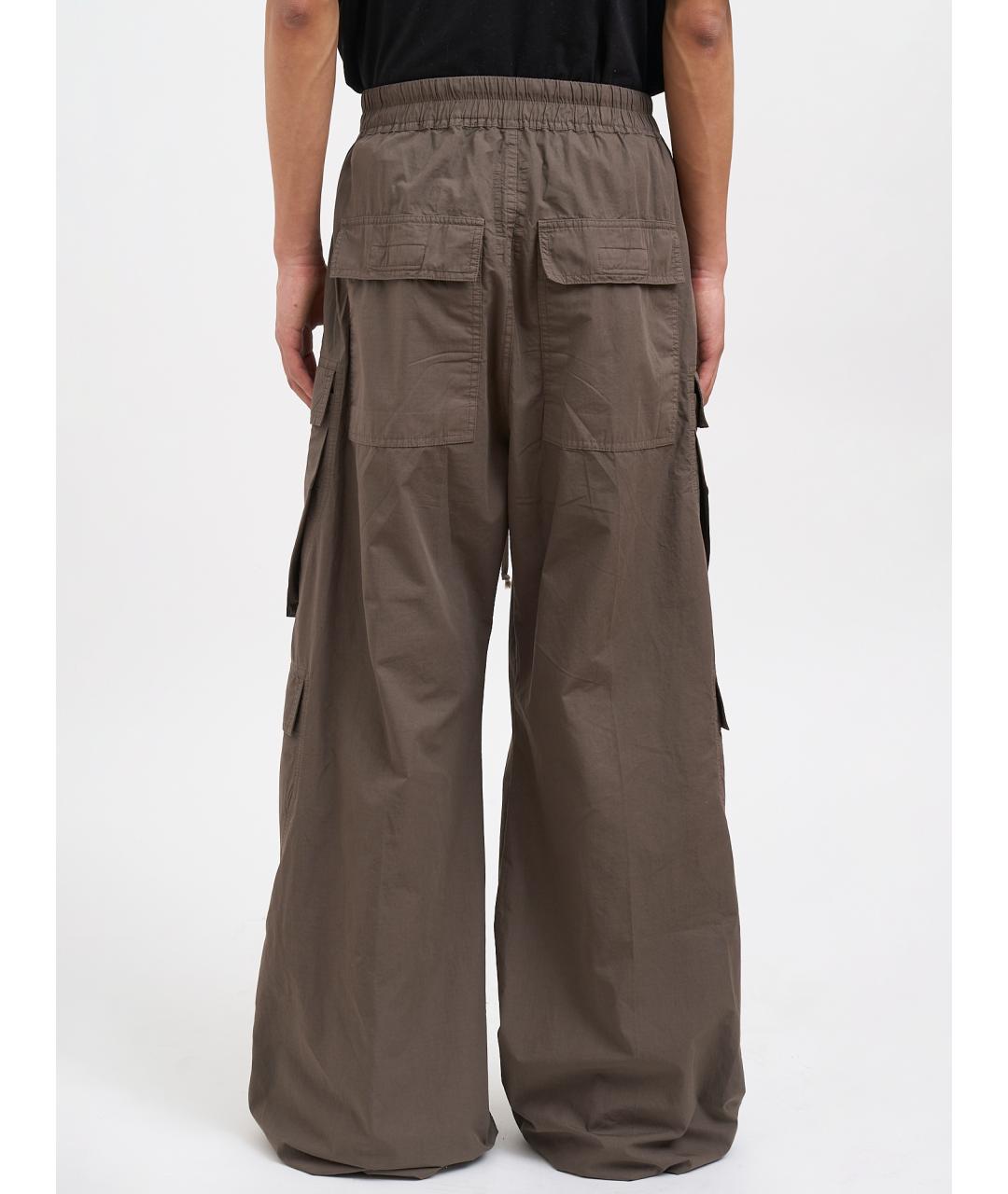 RICK OWENS DRKSHDW Хлопковые повседневные брюки, фото 5