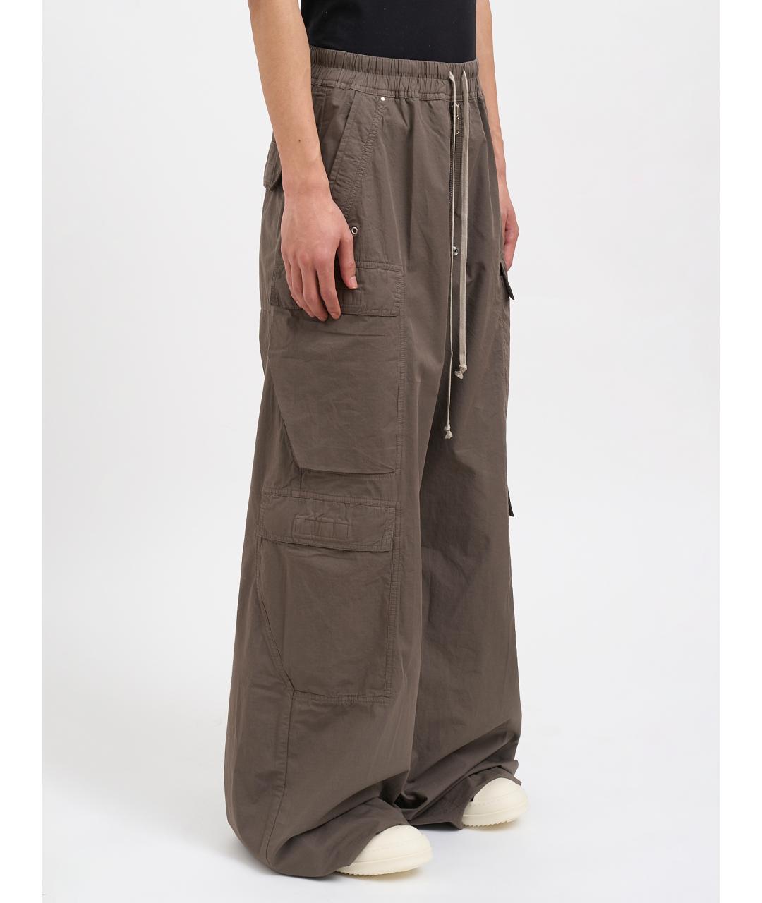 RICK OWENS DRKSHDW Хлопковые повседневные брюки, фото 3