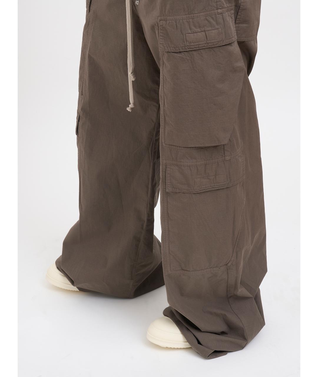 RICK OWENS DRKSHDW Хлопковые повседневные брюки, фото 4