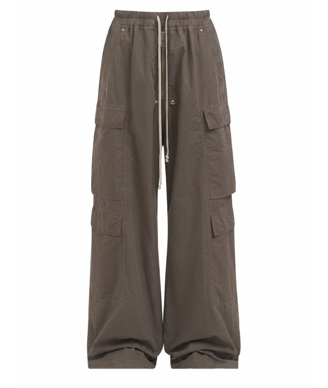 RICK OWENS DRKSHDW Хлопковые повседневные брюки, фото 1