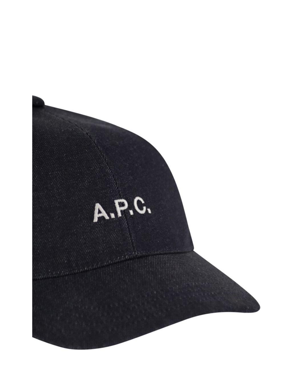 A.P.C. Синяя хлопковая кепка/бейсболка, фото 4