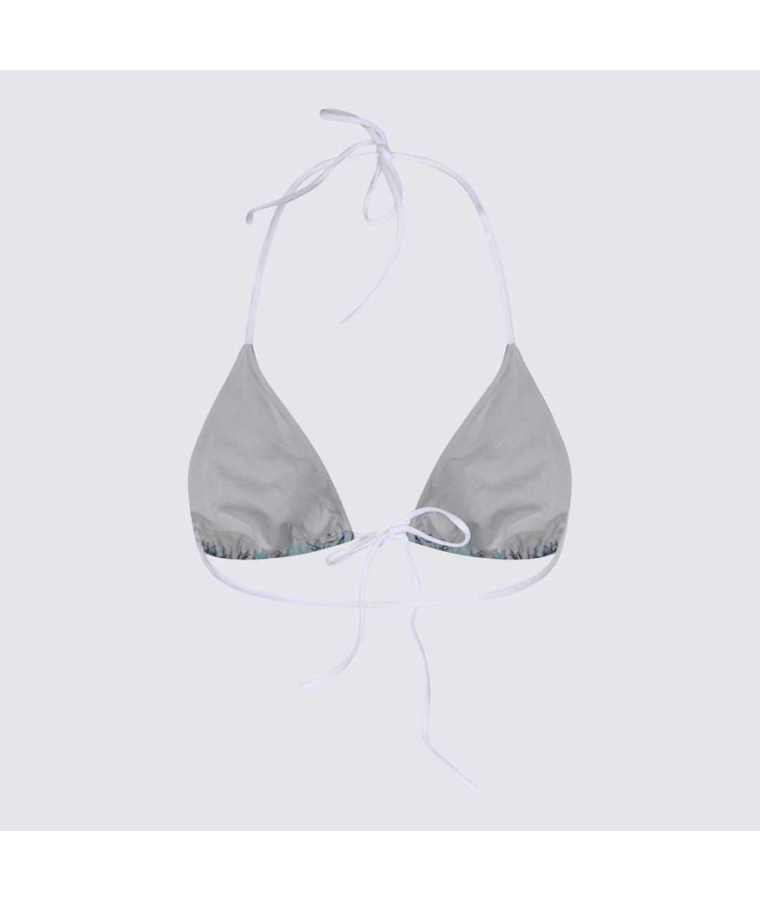 EMILIO PUCCI Синий полиамидовый купальник, фото 2