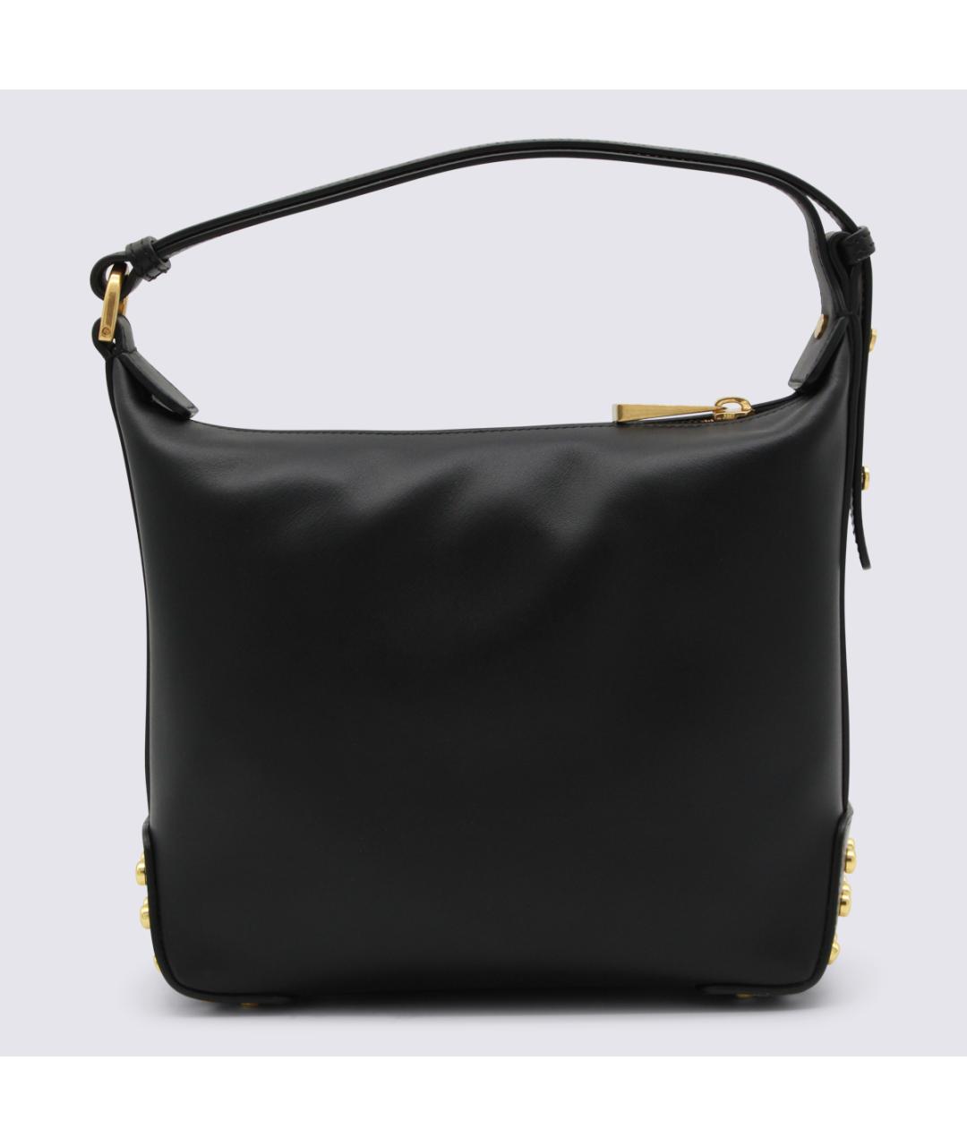 TOD'S Черная кожаная сумка через плечо, фото 3