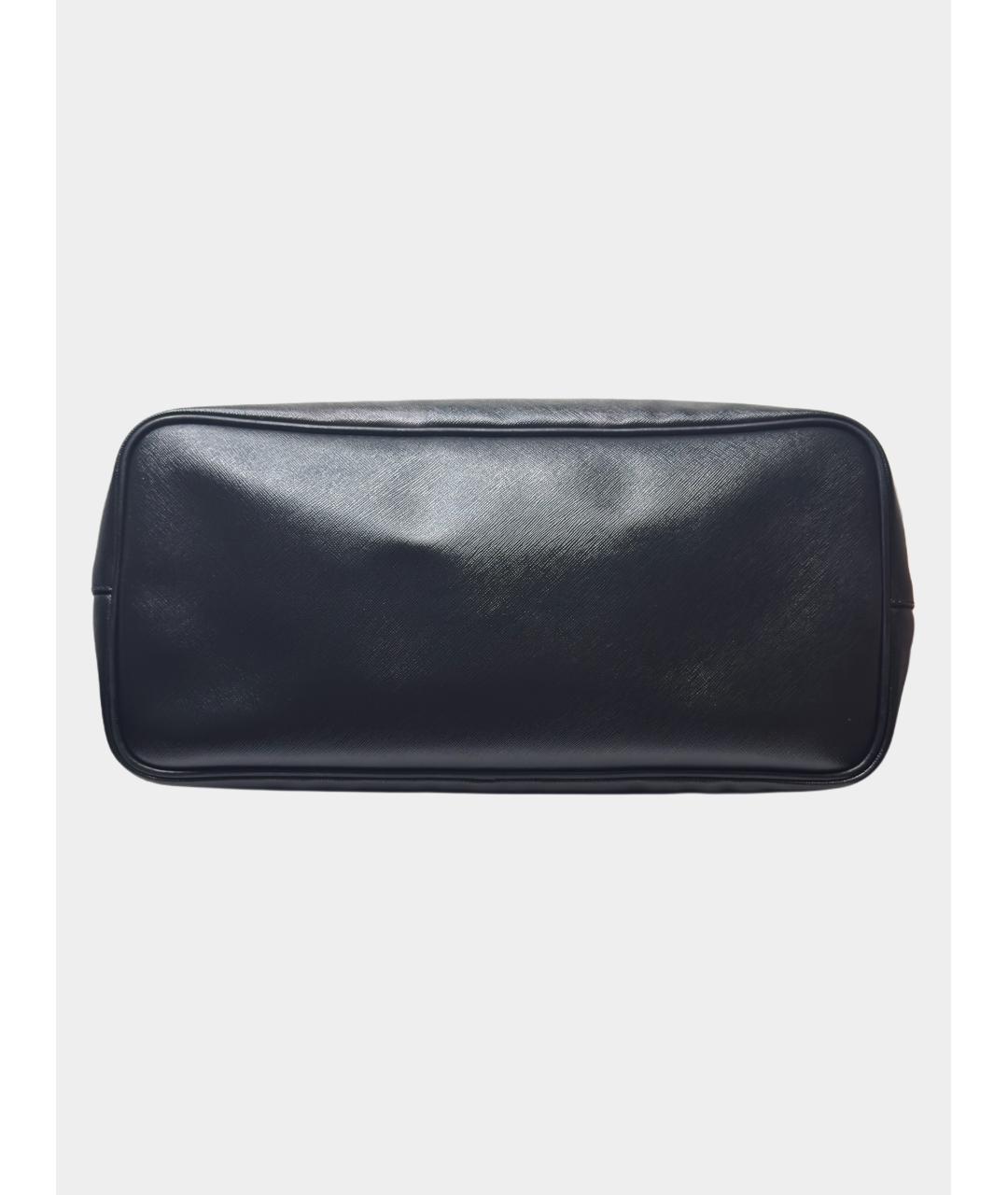 GIVENCHY Черная кожаная сумка тоут, фото 9