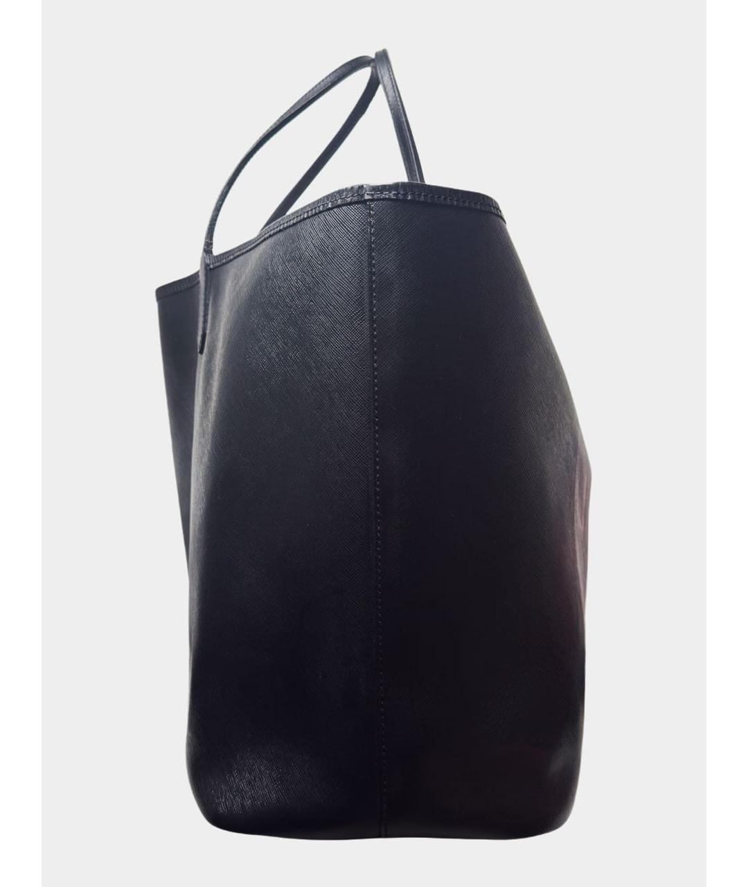 GIVENCHY Черная кожаная сумка тоут, фото 8