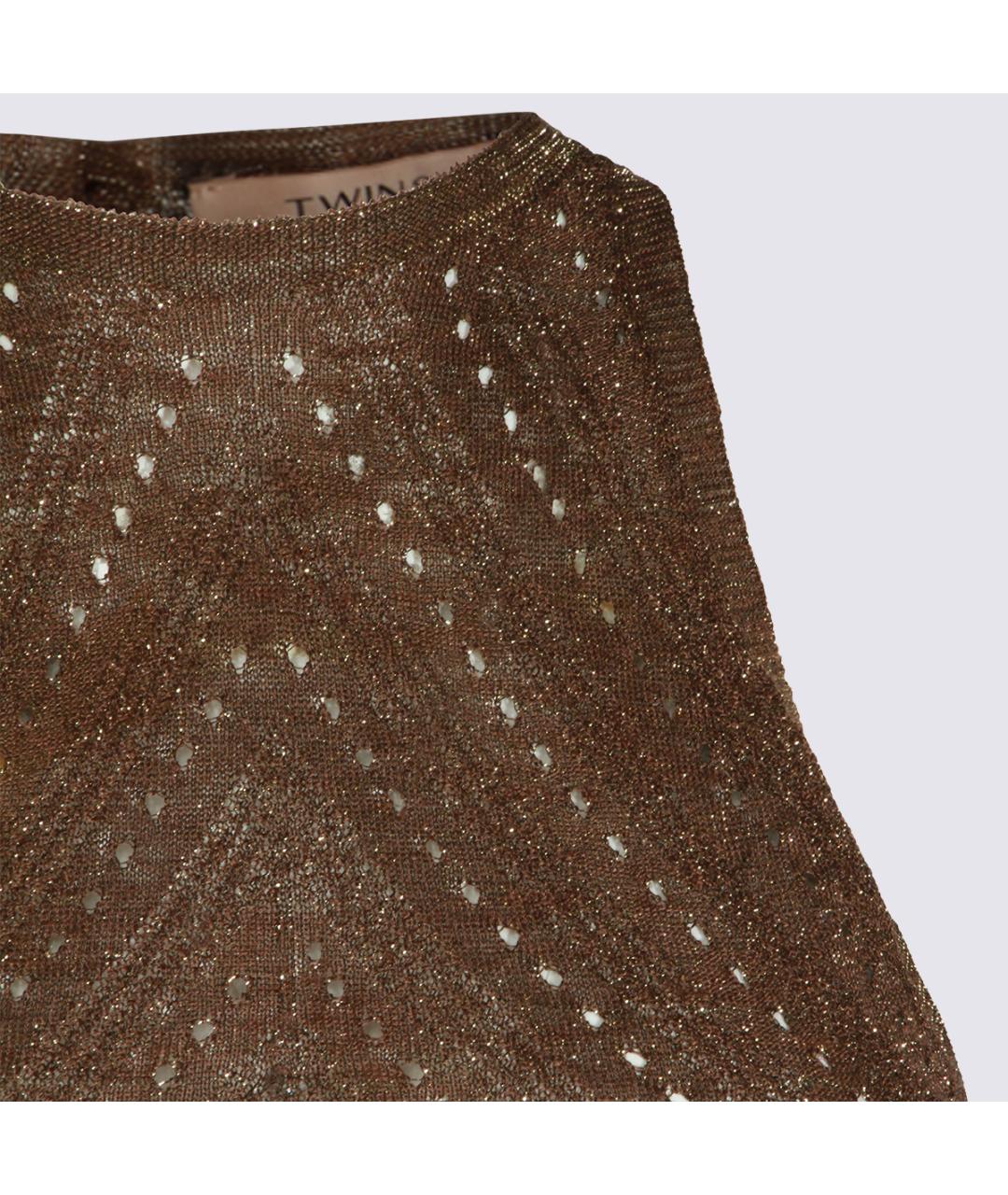 TWIN-SET Полиэстеровое повседневное платье, фото 3