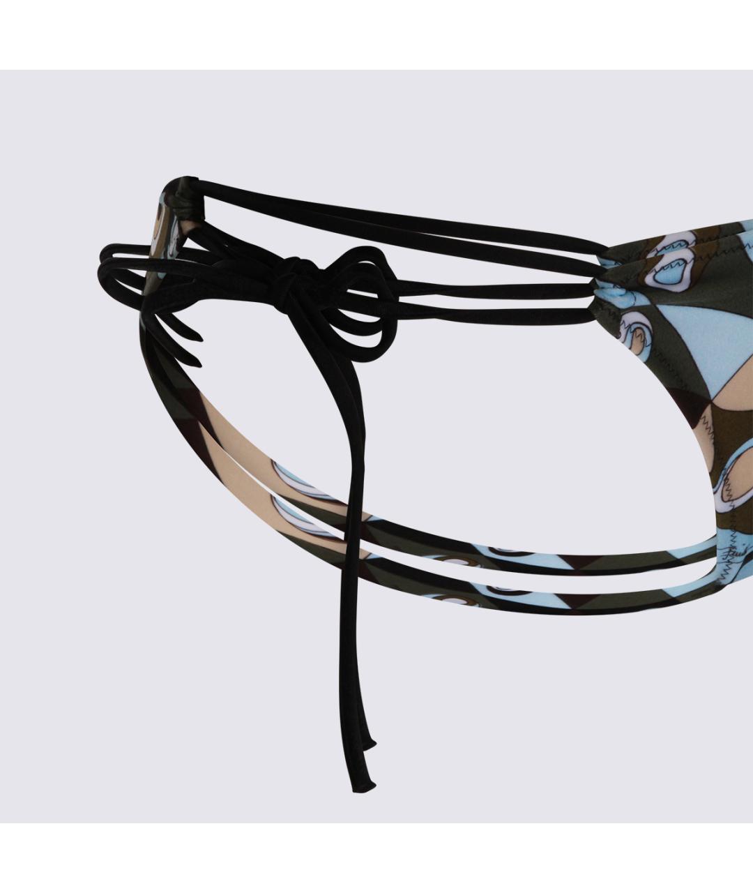 EMILIO PUCCI Мульти полиамидовый купальник, фото 4