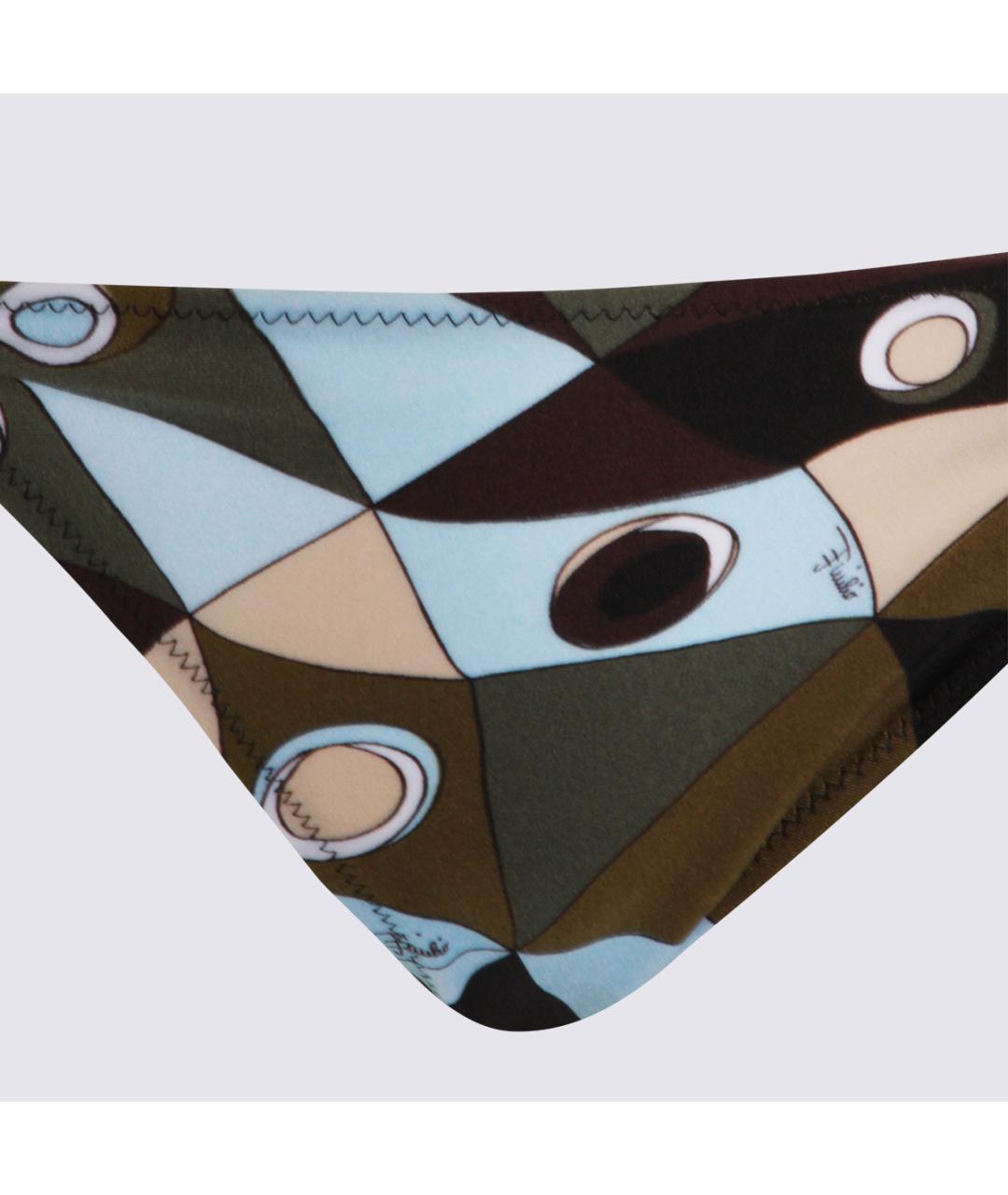 EMILIO PUCCI Мульти полиамидовый купальник, фото 3