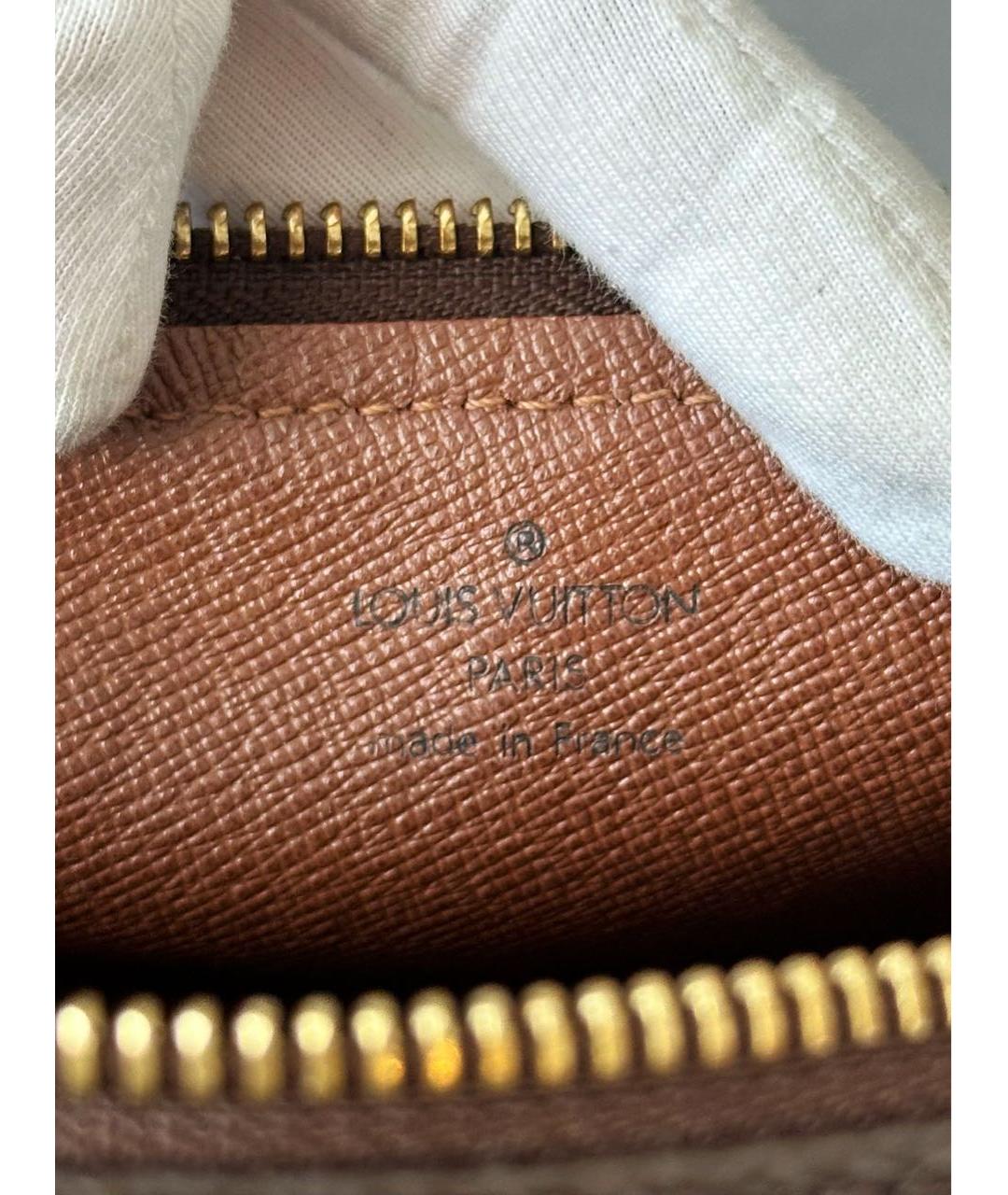 LOUIS VUITTON Коричневая сумка с короткими ручками, фото 8