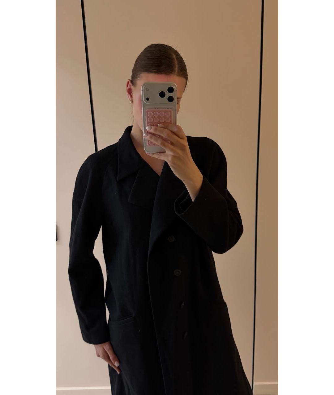 CHANEL Черное пальто, фото 5