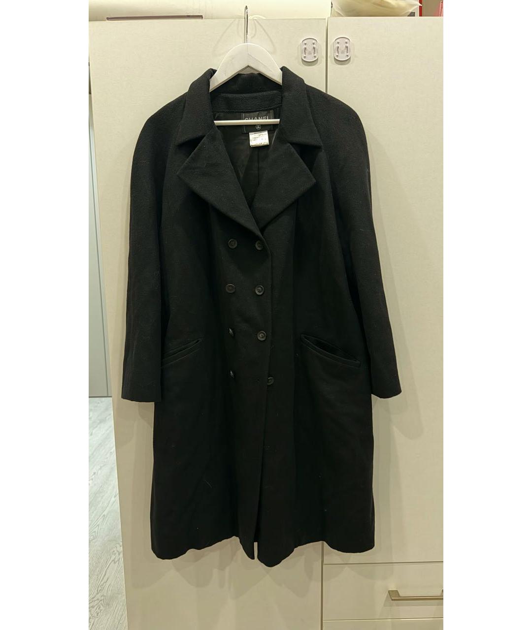 CHANEL Черное пальто, фото 7