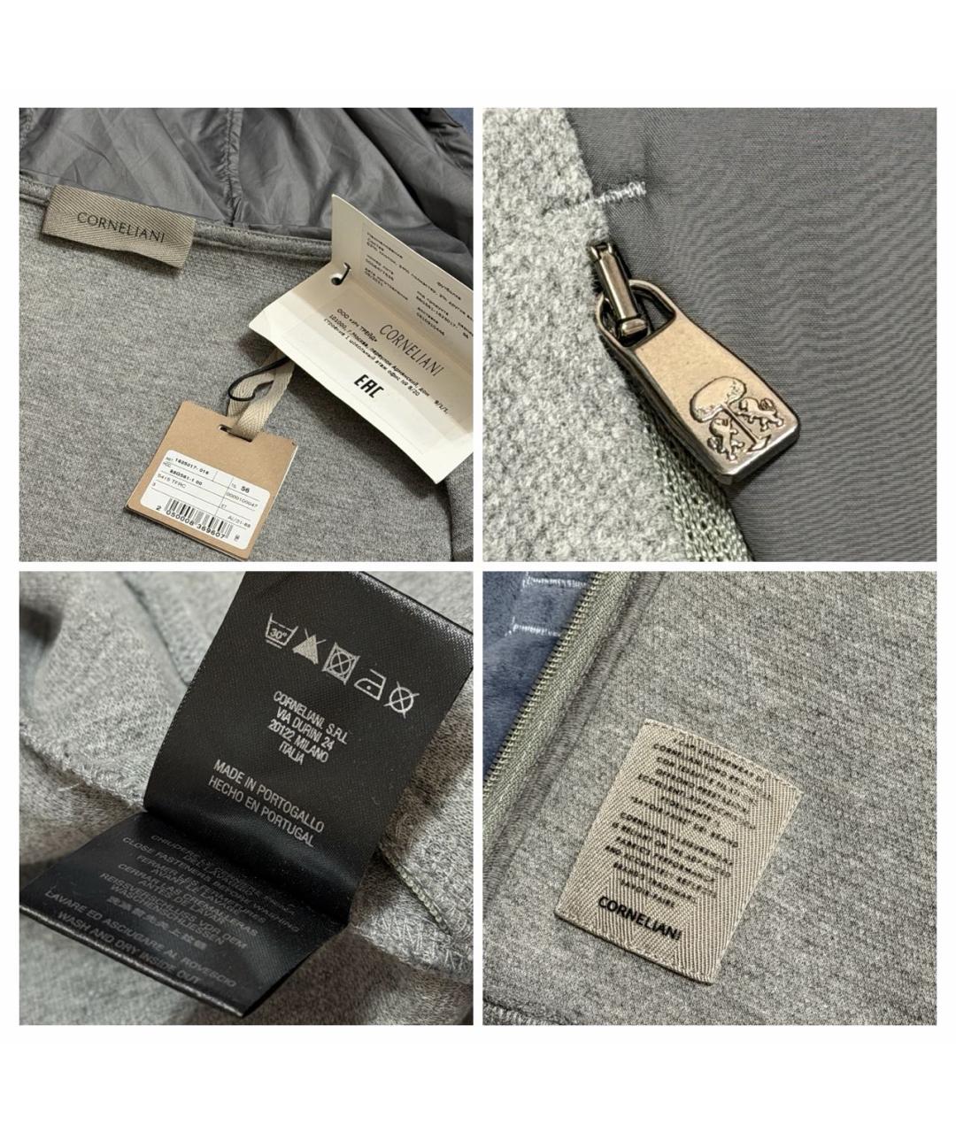 CORNELIANI Серая куртка, фото 7