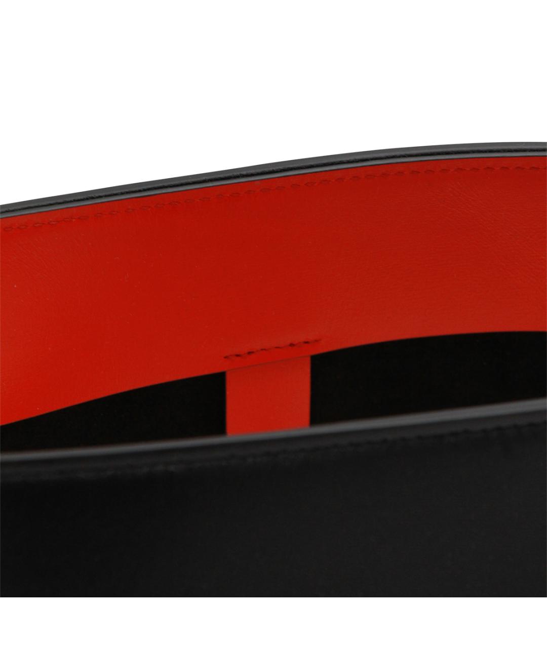 GIVENCHY Черная кожаная сумка тоут, фото 5