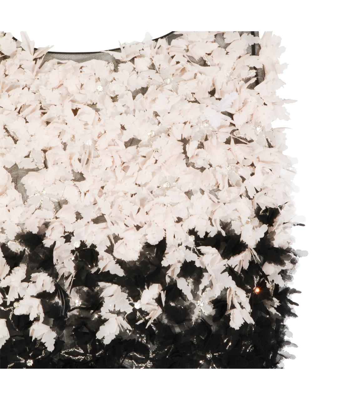 ELISABETTA FRANCHI Мульти вискозное вечернее платье, фото 3