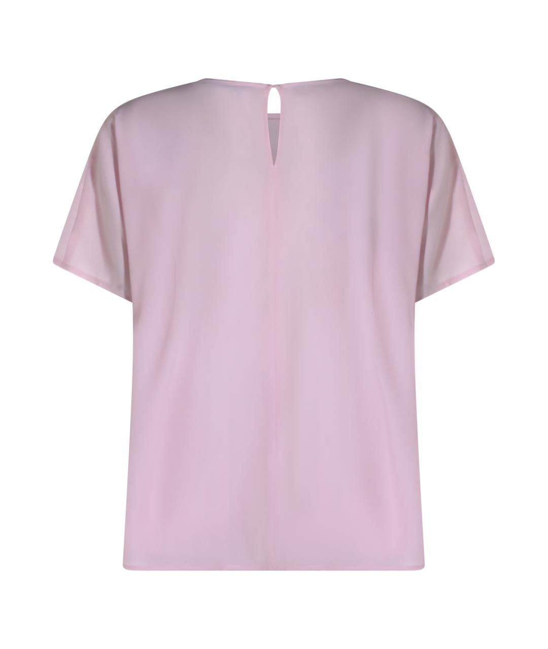 FABIANA FILIPPI Розовая шелковая майка, фото 2