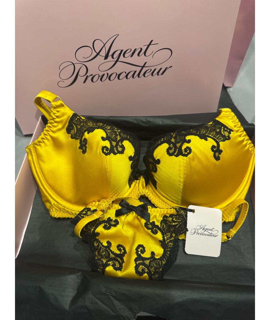 AGENT PROVOCATEUR Желтый комплекты, фото 5