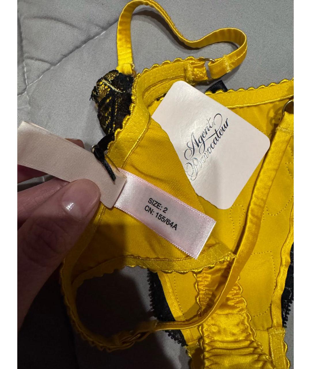 AGENT PROVOCATEUR Желтый комплекты, фото 4