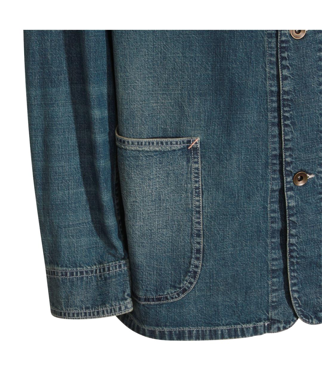 MAISON MARGIELA Синяя деним куртка, фото 3