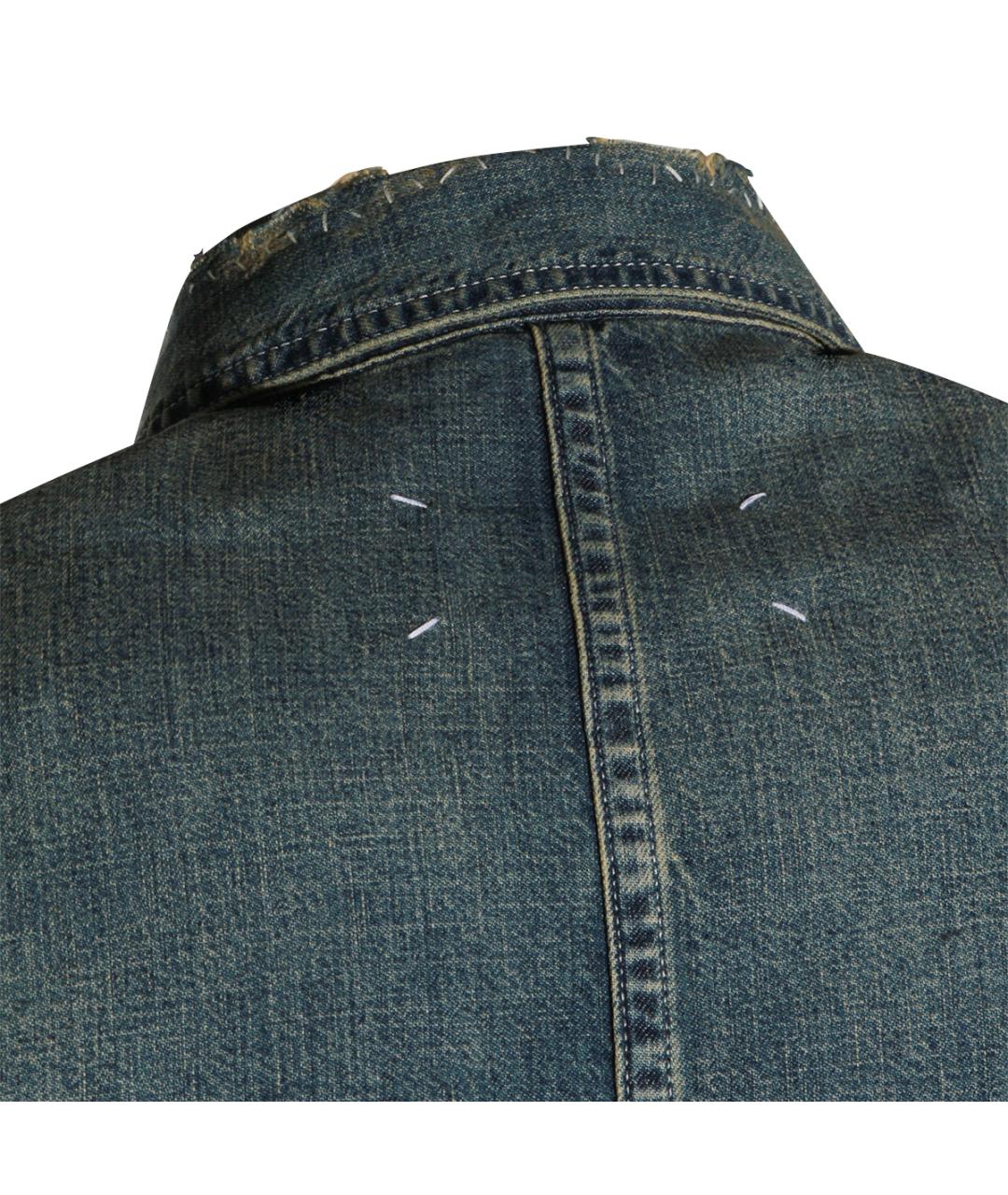 MAISON MARGIELA Синяя деним куртка, фото 5