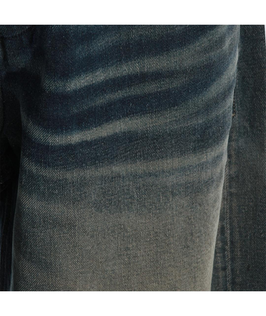 DIESEL Синие хлопковые джинсы, фото 4