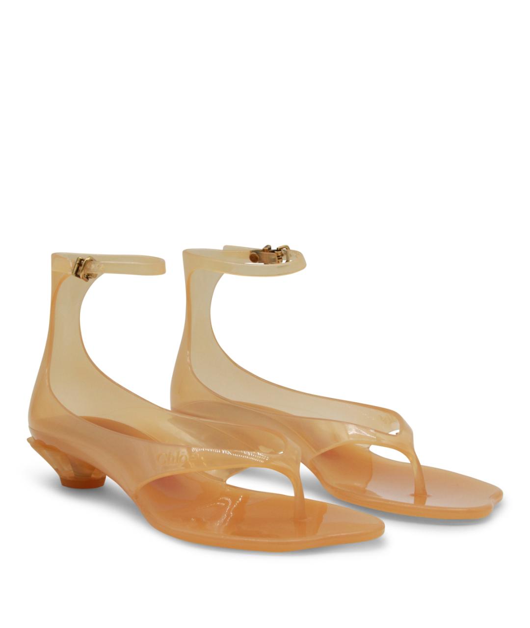 CHLOE Бежевые босоножки, фото 2