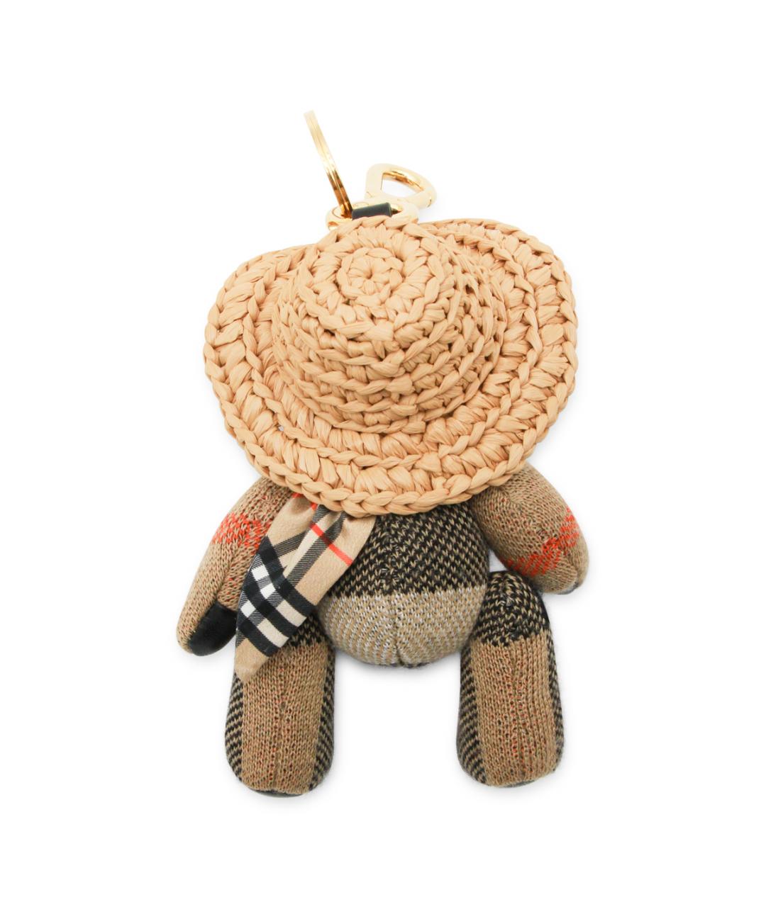 BURBERRY Бежевый брелок, фото 2