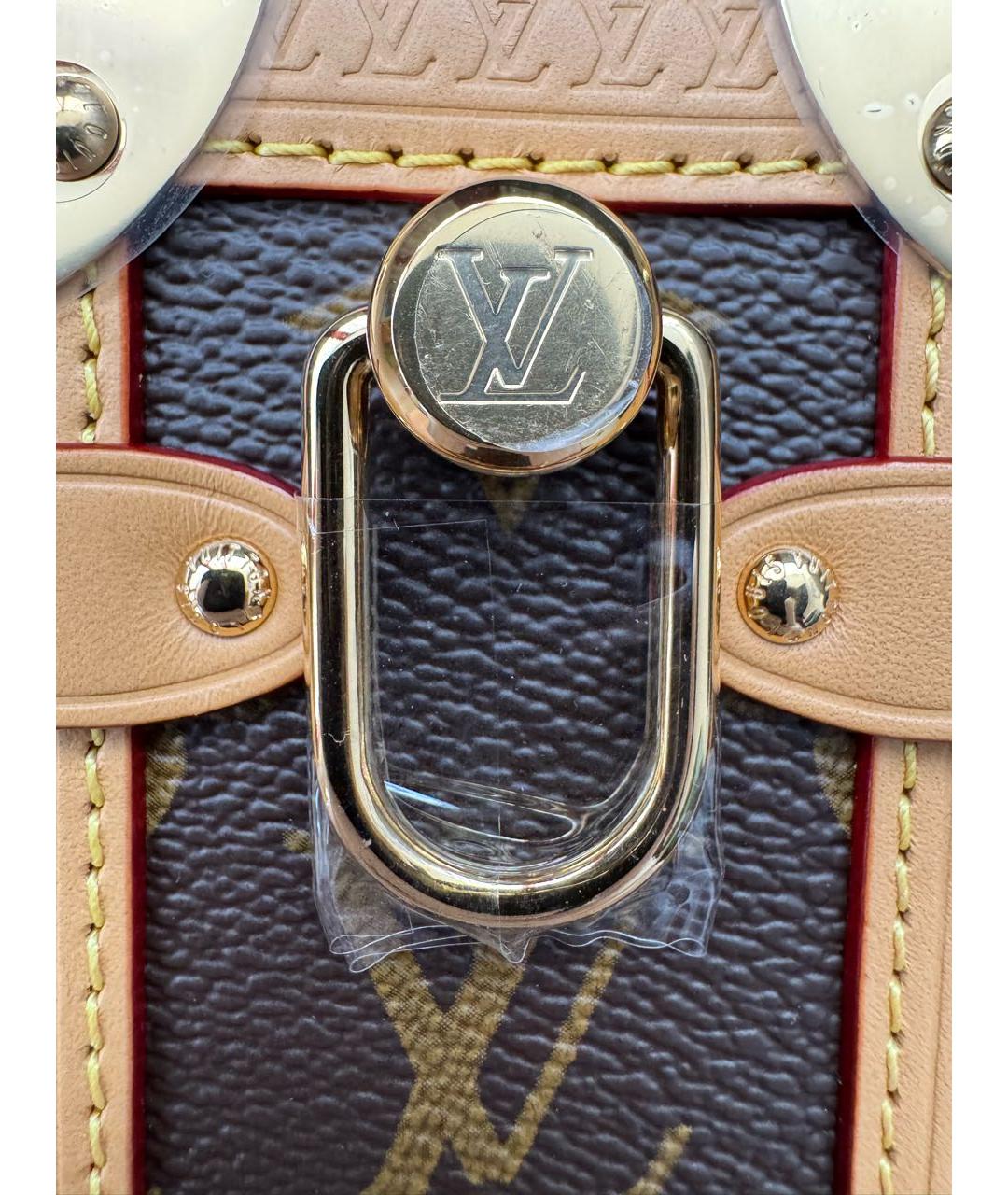 LOUIS VUITTON Коричневая сумка через плечо, фото 8