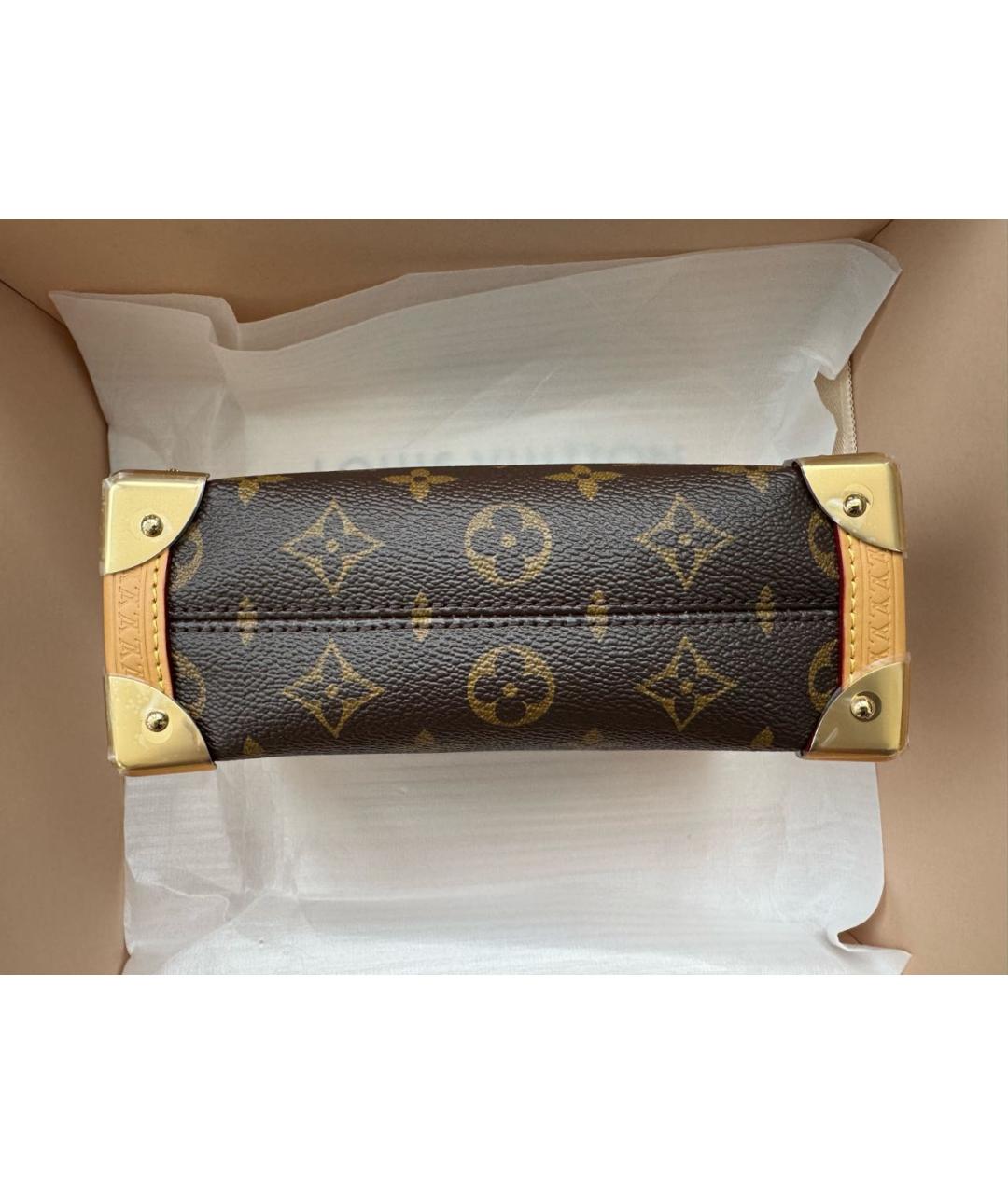 LOUIS VUITTON Коричневая сумка через плечо, фото 7