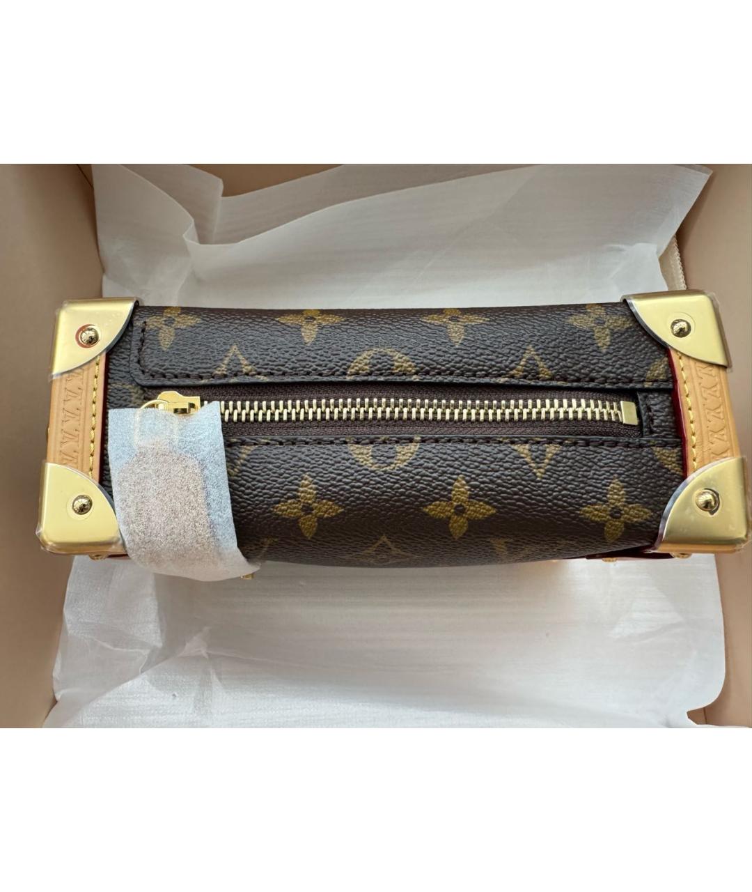 LOUIS VUITTON Коричневая сумка через плечо, фото 6